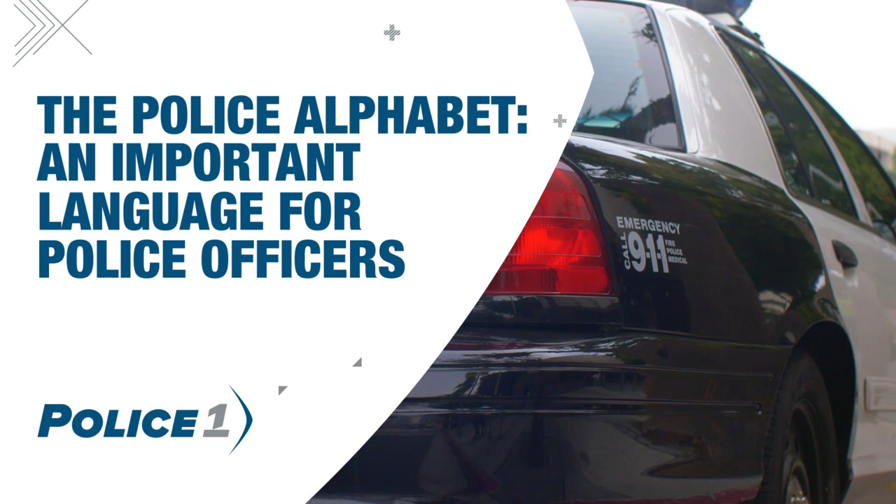 The police phonetic alphabet: the &lsquo;language&rsquo; of policing