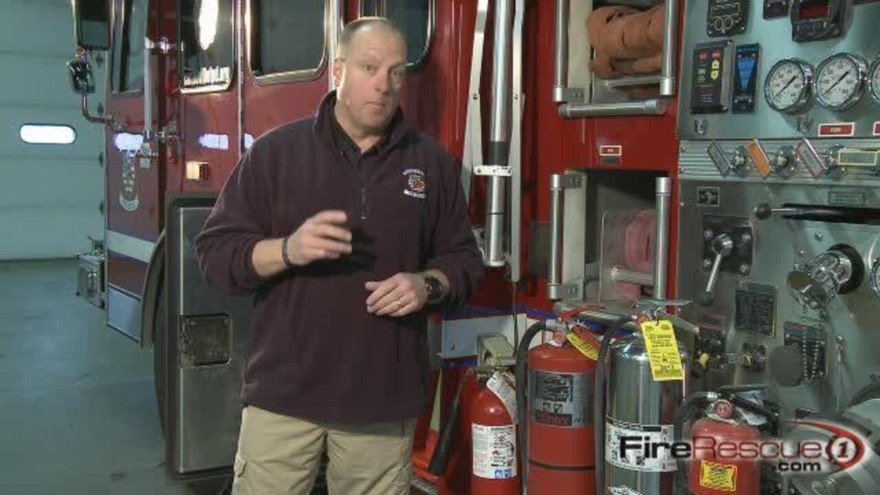 Video: FIREGROUND Flash Tip - Portable fire extinguishers
