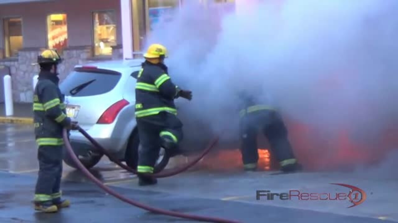 Video Reality Training How to attack a car fire