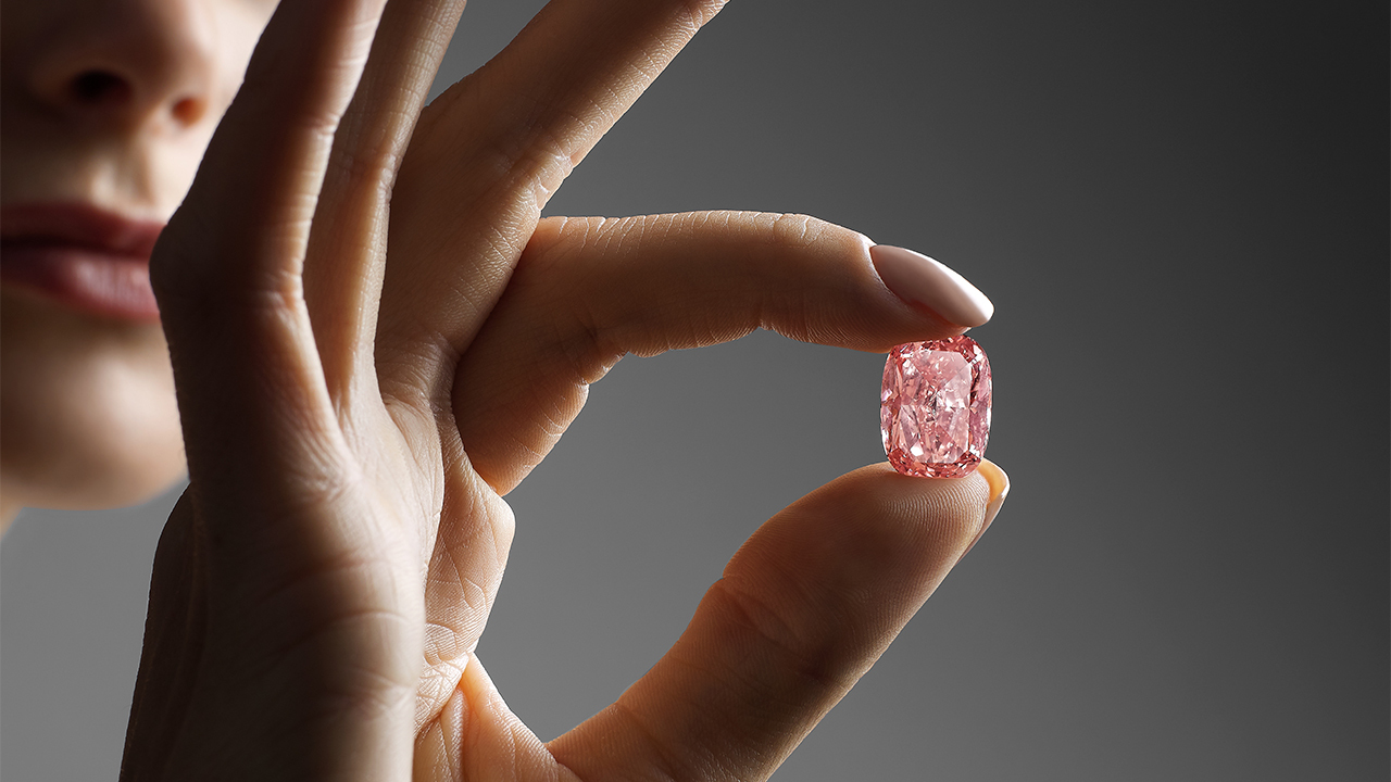 Sotheby's Sets Two Gemstone Records for a Ruby and a Pink Diamond