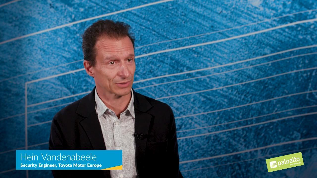 Toyota Motor Europe - Customer Success Story (Hein Vandenabeele - Security Engineer)