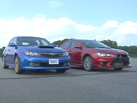WRX STi vs. Mitsubishi Lancer Evolution