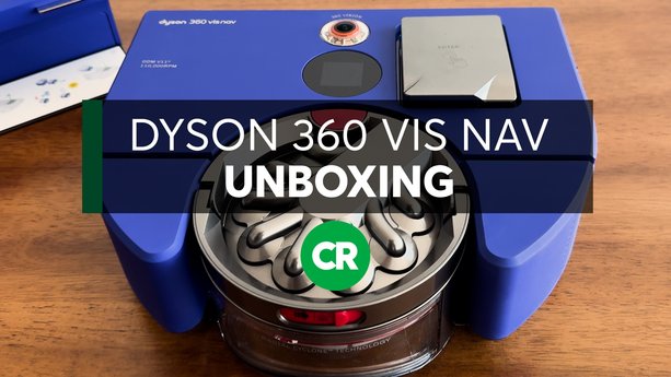 Dyson 360 Vis Nav Unboxing