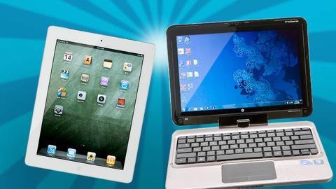 Tablet vs. laptop