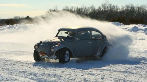 Consumer Reports + Jalopnik = Test Track Snow Day