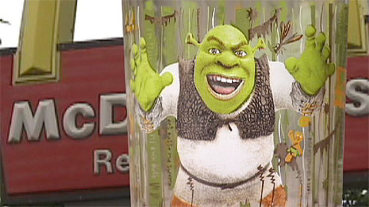 McDonald's Shrek Glasses Recalled Due to Risk of Exposure to Cadmium 