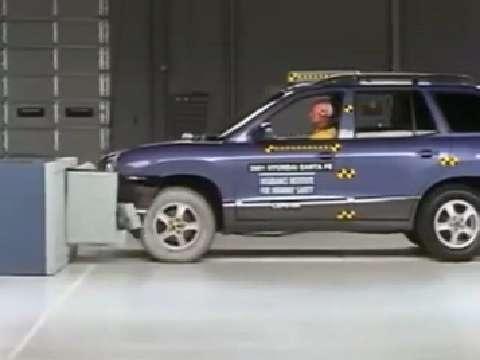 Hyundai Santa Fe crash test 2001-2006