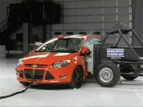 Ford Focus crash test 2012