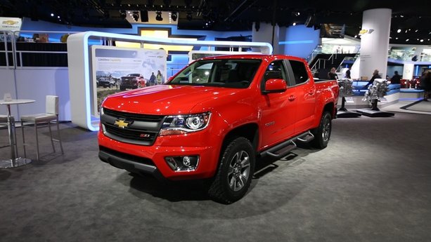 2015 Chevrolet Colorado/GMC Canyon at the Detroit Auto Show