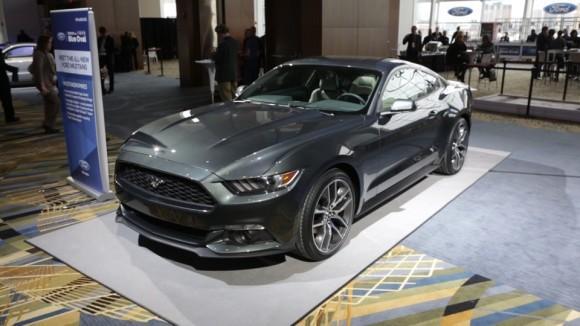 2015 Ford Mustang at the Detroit Auto Show