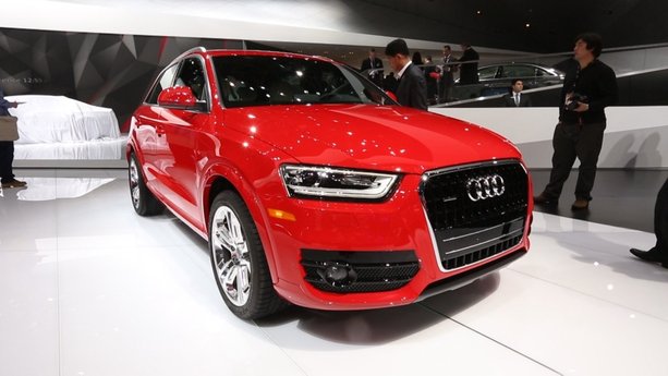Audi Q3 at the Detroit Auto Show