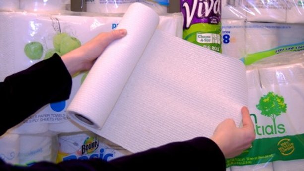 Tough tests for paper towels