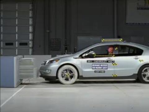 Chevrolet Volt crash test 2011-2012