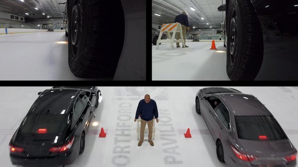 Tire Testing on Ice