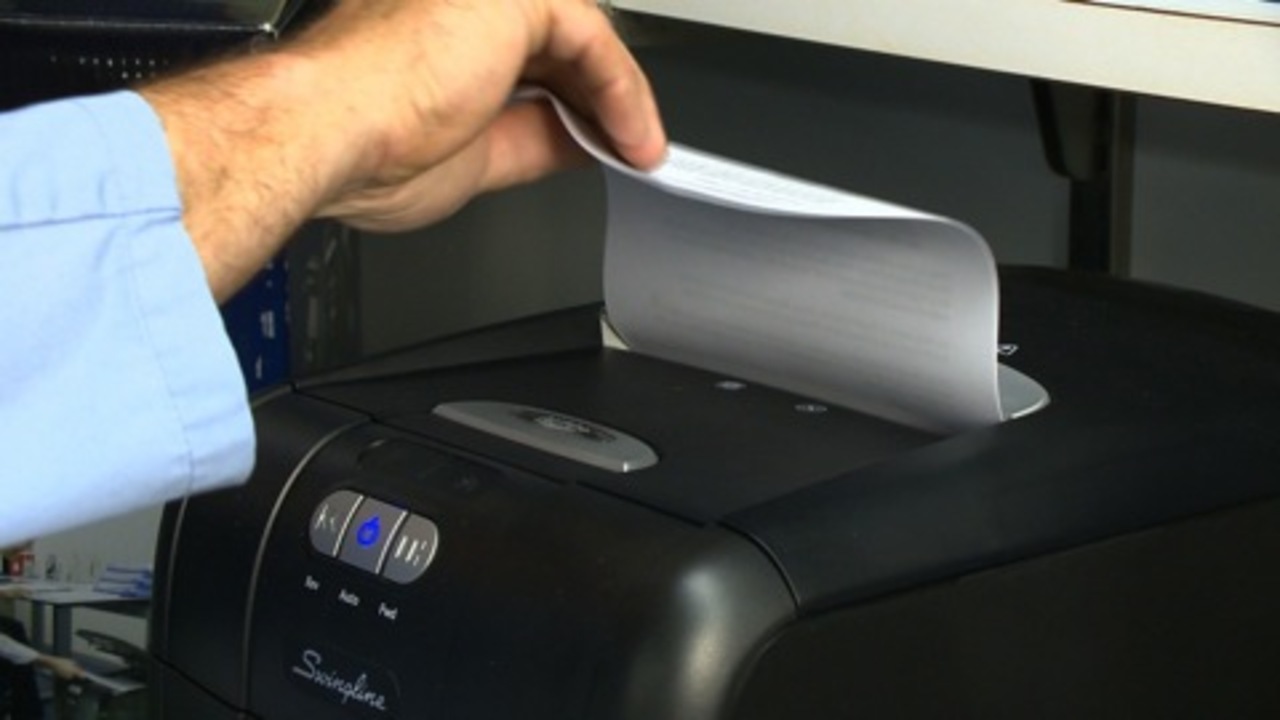 Peach Cross Cut Shredder - PS300-21