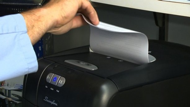 Testing paper shredders