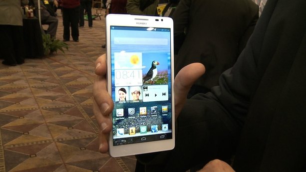 CES 2013: Huawei smart phones