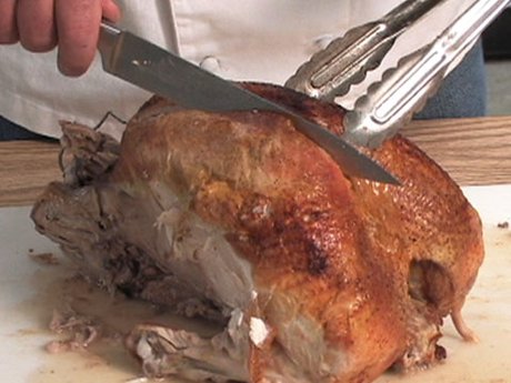 How to carve a turkey