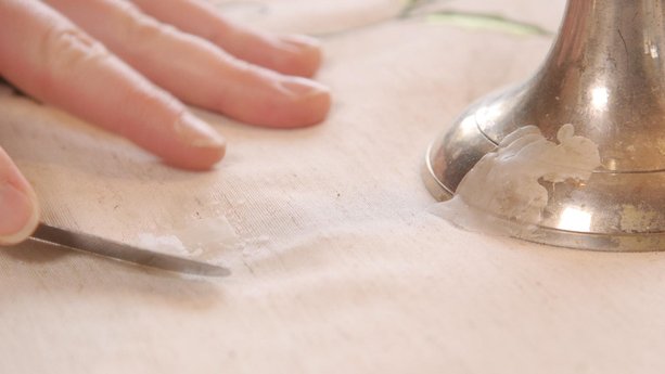 Holiday Stains: Getting out Wax