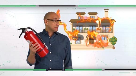 Cómo usar un extintor de incendios (Adelanto)
