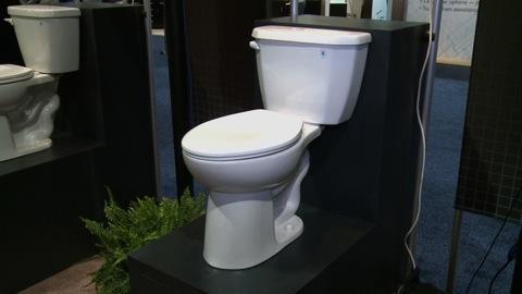 Space-saving Gerber Viper toilet