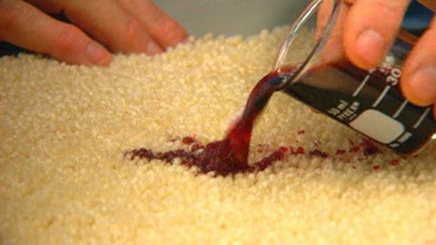 Preventing carpet stains