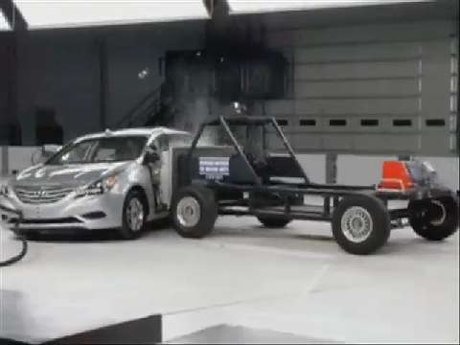 Hyundai Sonata crash test 2011-2012