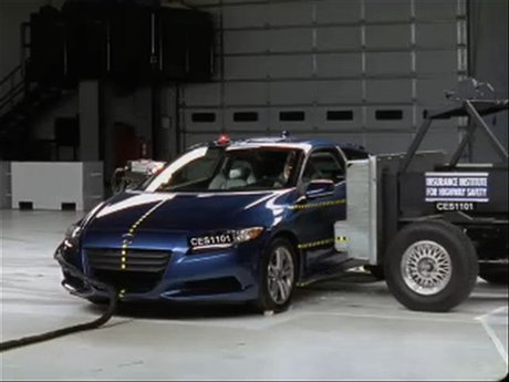 Honda CR-Z crash test 2012