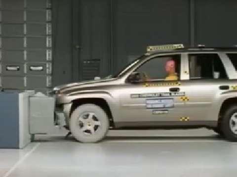 GMC Envoy crash test 2002-2004