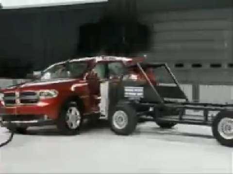 Dodge Durango crash test 2011-2012