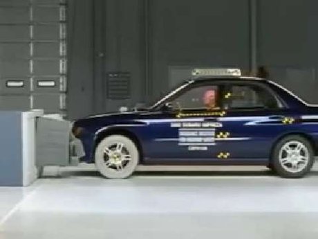 Subaru Impreza crash test 2002-2007