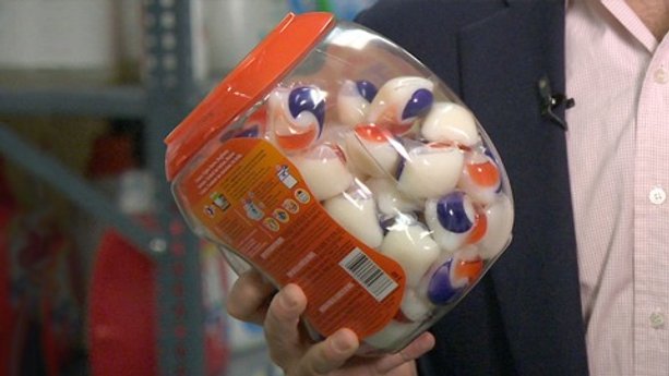 Laundry detergent poisonings