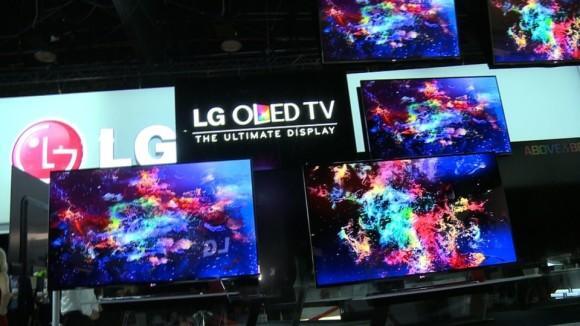CES 2013: LG OLED televisions