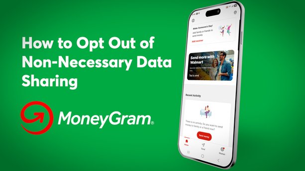 How to Opt Out of Non-Necessary Data Sharing on the MoneyGram App
