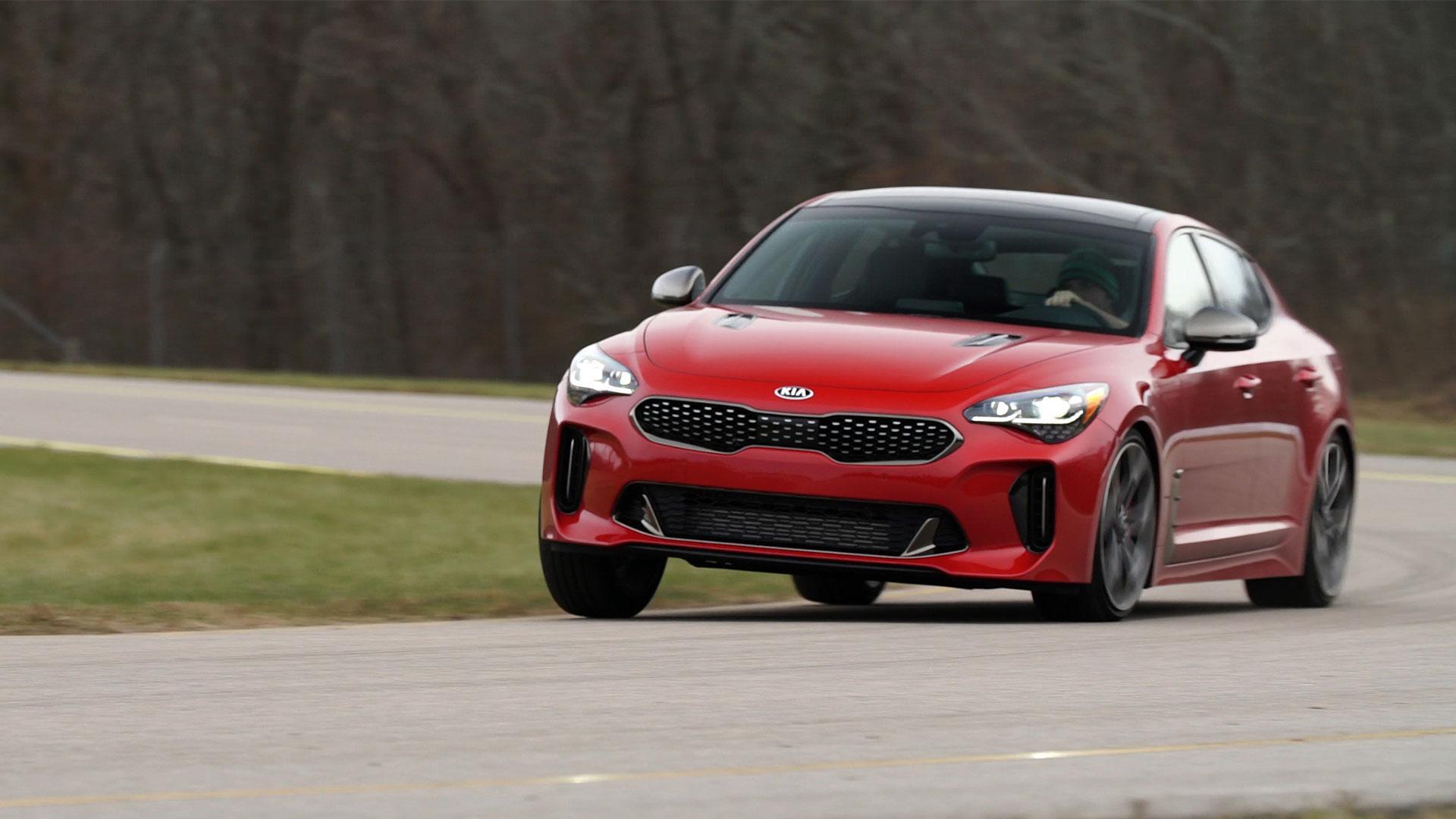 'Talking Cars' Drives the Kia Stinger and Hyundai Kona - Consumer Reports