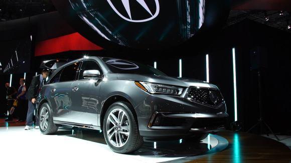 Updated Acura MDX Adds Safety Gear, Hybrid