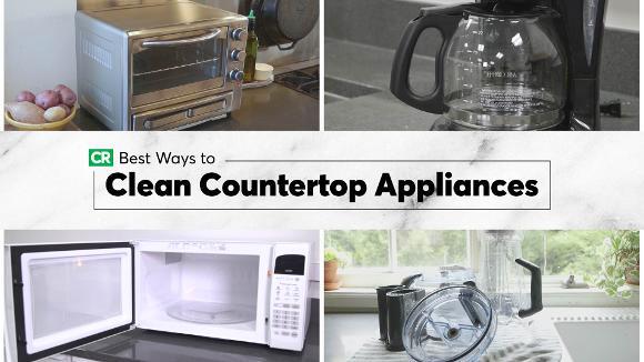 Best Ways to Clean Countertop Appliances