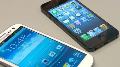 iPhone 5 vs. Android smart phones