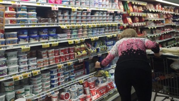 Dairy Case Junk Food