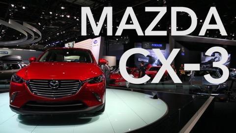 Mazda CX-3 SUV Shrinks the CX-5