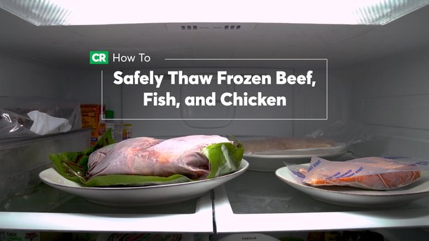 How To Safely Thaw Frozen Beef, Fish, and Chicken