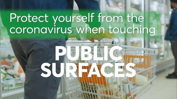 保护自己免受公共表面上的冠状病毒的侵害