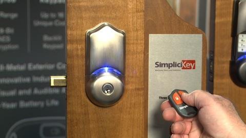 SimpliciKey dead-bolt lock