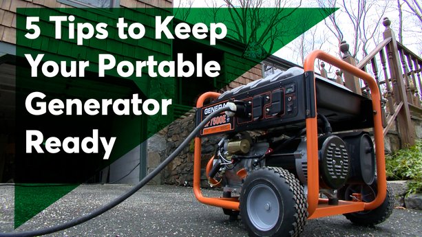 5 Tips to Keep Your Portable Generator Ready