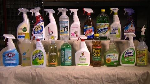Testing all-purpose cleaners