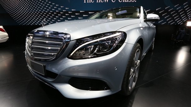 2015 Mercedes-Benz C-Class at Detroit Auto Show
