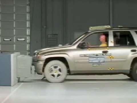 Buick Rainier crash test 2004