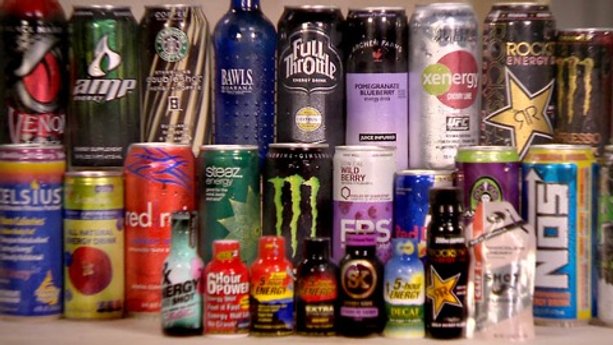 Caffeine count in energy drinks