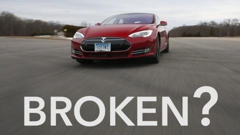 Our Tesla Model S P85D Breaks—Before Testing
