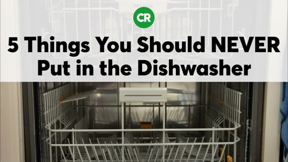 5 Things You Should Never Put in the Dishwasher